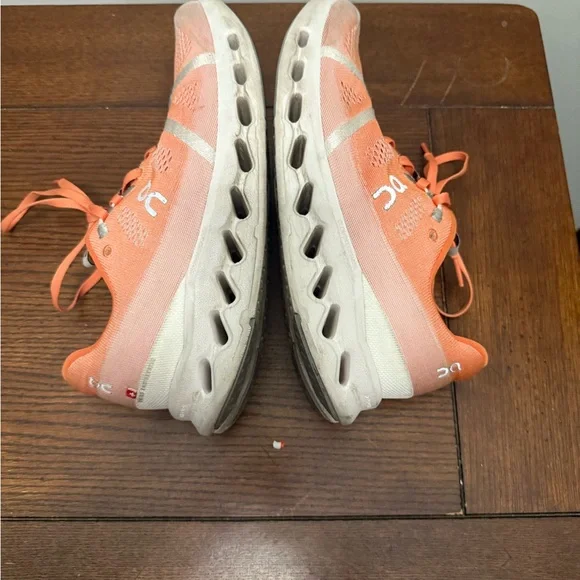 On Running‎ Women's Cloudsurfer Flame Athletic Shoes 10.5 - Picture 8 of 9